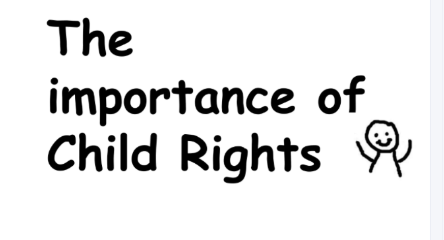 Importance of Child Rights
